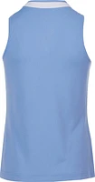 BCG Girls' Tennis 1/4-Zip Sleeveless Polo Shirt