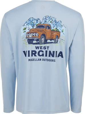 Magellan Outdoors Men's WV Local State GFX Long-Sleeve Shirt