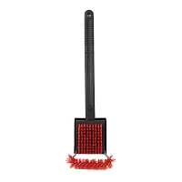 Mr. Bar-B-Q Oversized Triple Action Dual Grill Brush                                                                            