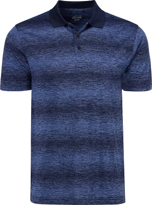 BCG Men's Golf Ombre Stripe Polo Shirt