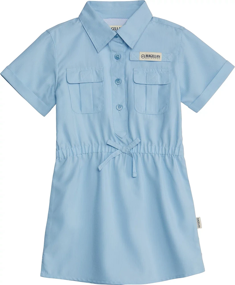 Magellan Outdoors Toddler Girls' Southern Summer Fishing Shirt Dress