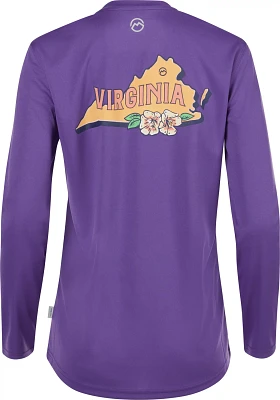 Magellan Outdoors Women's Local State Virginia Long Sleeve Fishing Shirt