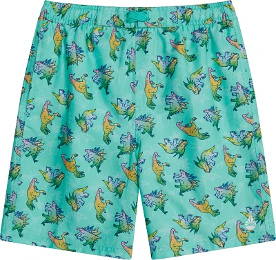 O'Rageous Boys' Rainbow Dinos E Board Shorts