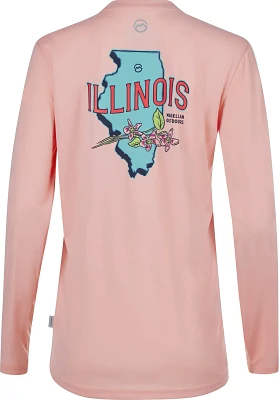 Magellan Women's Local State Illinois Long Sleeve Fishing Shirt