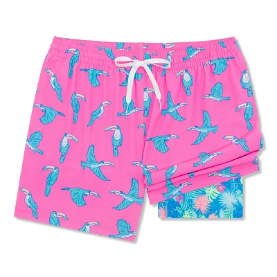 Chubbies Men's The Toucan Do Its Lined Stretch Classic Swim Trunks