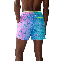 Chubbies Men's The Dino Delights Lined Stretch Classic Swim Trunks 5.5