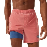 Chubbies Men's The Razzberries Harbor Wash Athlounger Shorts 7