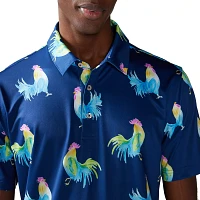 Chubbies Men's The Fowl Play Performance 2.0 Polo Shirt