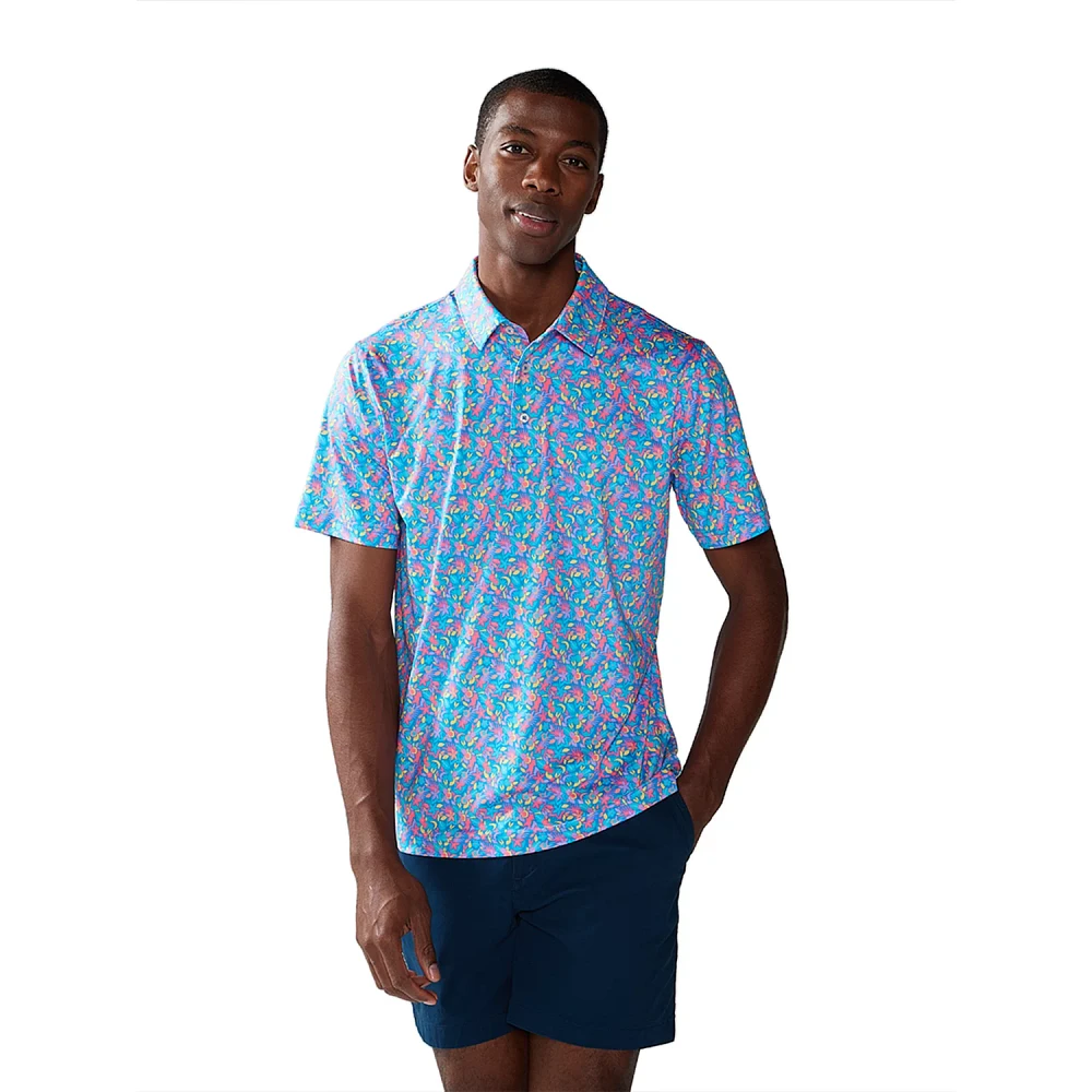 Chubbies Men's The Spade Performance 2.0 Polo Shirt