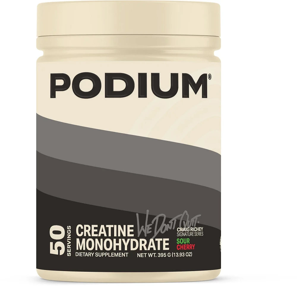 Podium Rickey Creatine Monohydrate Sour Cherry Dietary Supplement                                                               