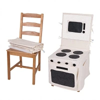 PopOhVer Pretend Play Stove Set                                                                                                 