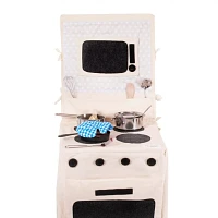 PopOhVer Pretend Play Stove Set                                                                                                 