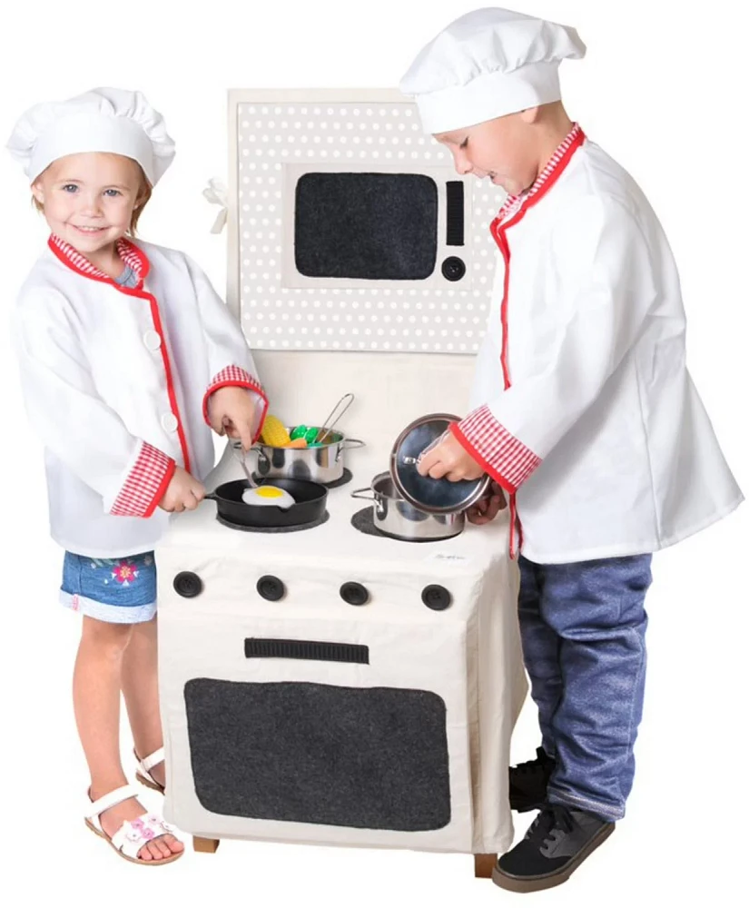 PopOhVer Pretend Play Stove Set                                                                                                 