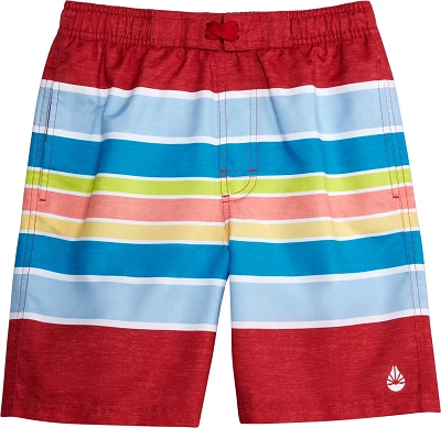 O'Rageous Boys' Stripes Printed E Board Shorts