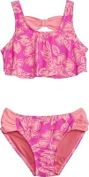 O'Rageous Girls' 4-6 90s HIBI 2-Piece Swimsuit