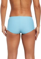 Nike Women's Hydralock Fusion Cheeky Kickshort Hipster Swim Bottoms