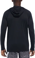 Nike Men's Swim Essential Long Sleeve Hooded Hydroguard Top