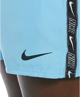 Nike Men's Swim Logo Tape Volley Shorts 5