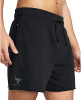 Under Armour Men's Project Rock Terry Shorts 5