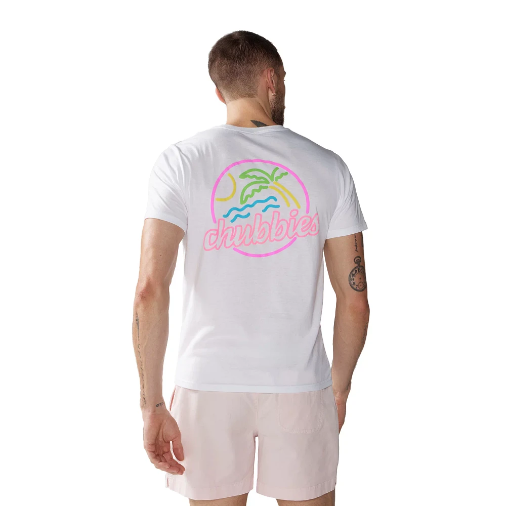 Chubbies Men's The Neon Dream Short Sleeve T-shirt