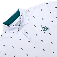 Old Row Men's Skull Printed Polo Shirt