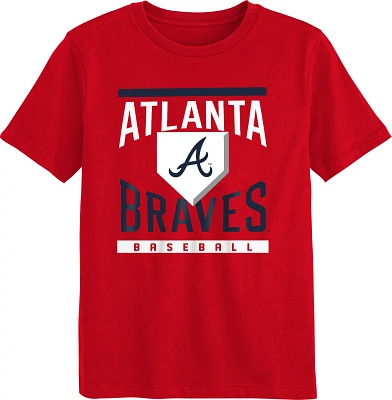 Outerstuff Boys' Atlanta Braves Loaded Bases Short Sleeve T-shirt