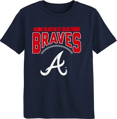Outerstuff Boys' Atlanta Braves Shutout Short Sleeve T-shirt