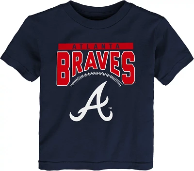 Outerstuff Toddlers' Atlanta Braves Shutout Short Sleeve T-shirt