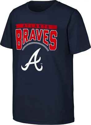 Outerstuff Youth Atlanta Braves Shutout Short Sleeve T-shirt