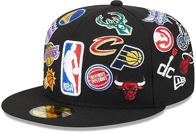 New Era NBA All Over Fitted 59FIFTY Cap                                                                                         