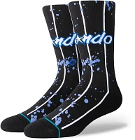 Stance Men's Orlando Magic Overspray Crew Socks                                                                                 