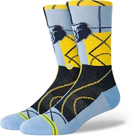 Stance Men's Memphis Grizzles Zone Crew Socks                                                                                   