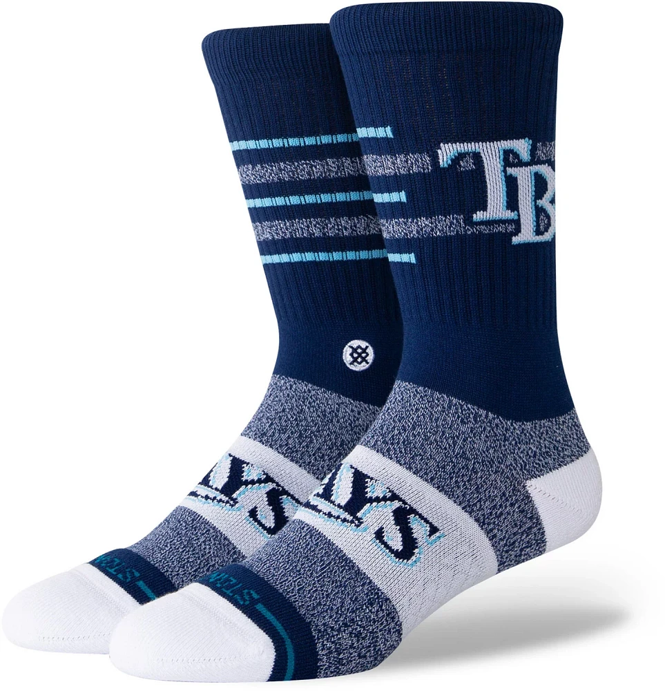 Stance Men's Tampa Bay Rays Closer Crew Socks                                                                                   