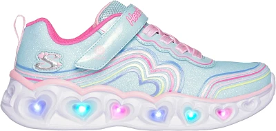 SKECHERS Girls' 4-7 Heart Light Retro Hearts Shoes                                                                              