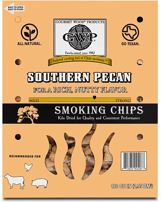 Gourmet Wood Southern Pecan 180 cu in Wood Chips                                                                                