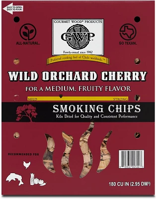 Gourmet Wood Wild Orchid Cherry 180 cu in Wood Chips                                                                            