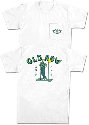 Old Row Men's Golf Club Pocket T-shirt