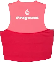 O'Rageous Women's Pink Neoprene Life Vest