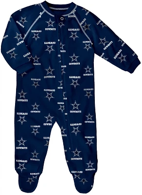 Outerstuff Infants' Dallas Cowboys Allover Print Raglan Sleeper