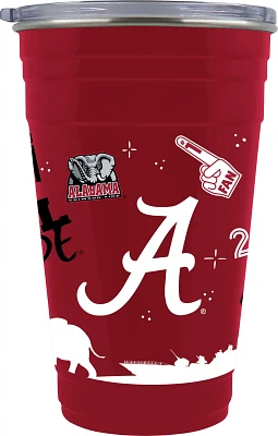 Great American Products University of Alabama 22 oz Tailgater Travel Tumbler                                                    