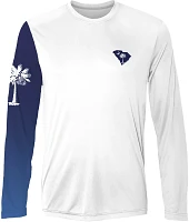 Great State Men's Carolina Flag Performance Long Sleeve Graphic T-shirt