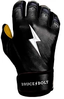 BRUCE BOLT Adults' Premium Pro Short Cuff Batting Gloves