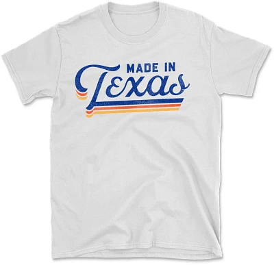State Life Men's Texas Retro Stripe Short Sleeve Graphic T-shirt