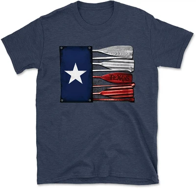 State Life Men's Texas Flag Paddles Short Sleeve Graphic T-shirt