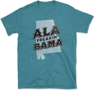 State Life Women's Alabama Freakin Short Sleeve Graphic T-shirt