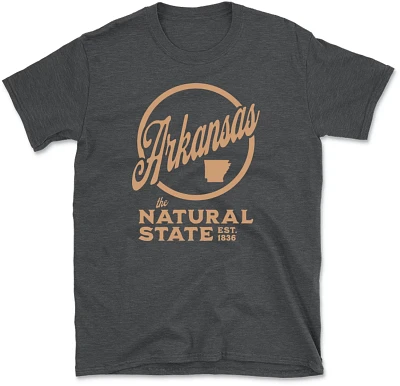 State Life Men's Arkansas Pull Over Short Sleeve Graphic T-shirt