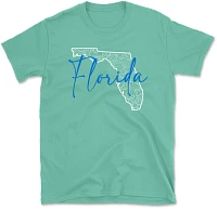 State Life Women's Florida Inside Lace Short Sleeve Graphic T-shirt