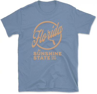 State Life Men's FLORIDA Pull Over Short Sleeve Graphic T-shirt                                                                 