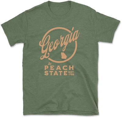 State Life Men's Georgia PULL OVER Short Sleeve Graphic T-shirt