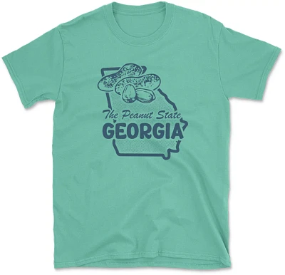 State Life Men's STATE LIFE M GEORGIA  PEANUT BAG Short Sleeve Graphic T-shirt                                                  